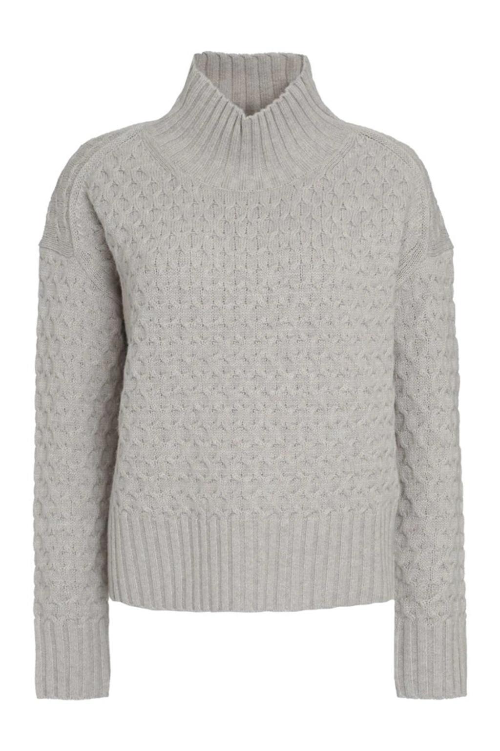 Valdese Wool And Cashmere Sweater In Grey Product Image