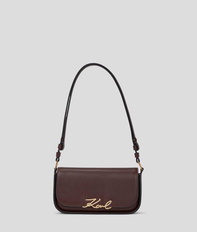 K/SIGNATURE TWO-WAY CROSSBODY BAG Product Image