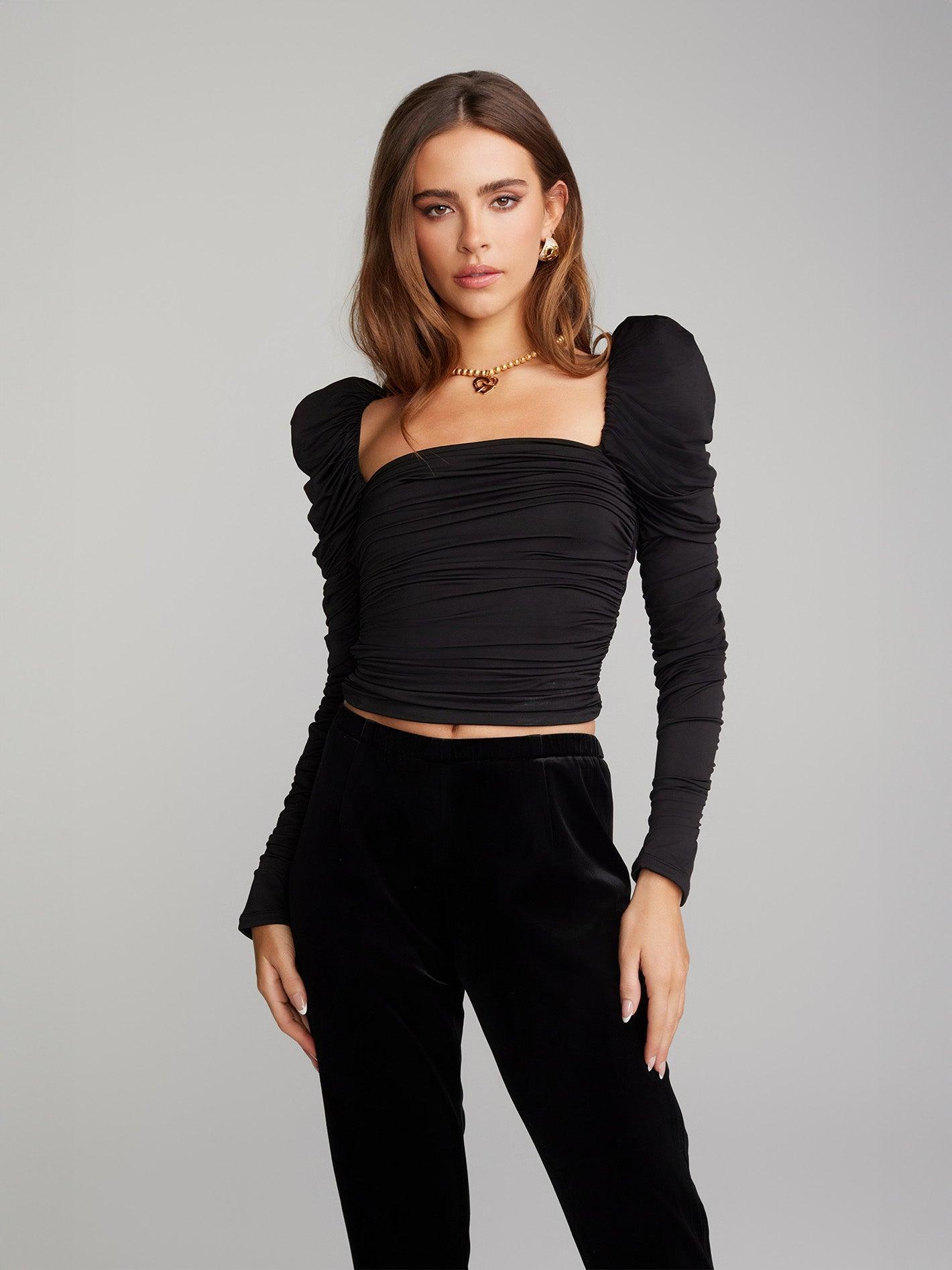 Brandy Top (Black) (Final Sale) Product Image