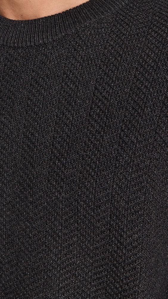 NN07 Pete Herringbone Crewneck Sweater | Shopbop Product Image