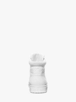 Michael Kors High Top to High-Top based on MWL (Optic White) Men's Shoes Product Image