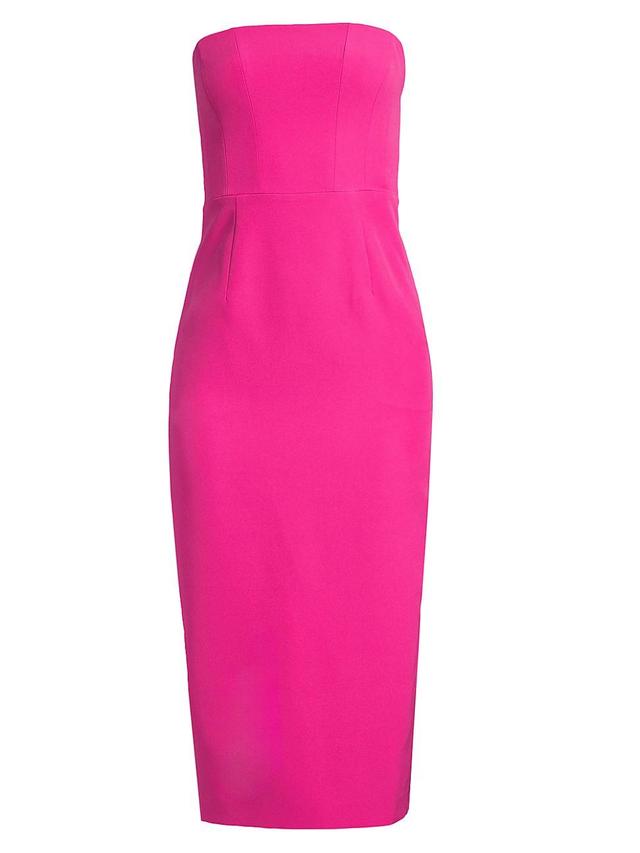 Womens Traci Cady Strapless Midi-Dress Product Image