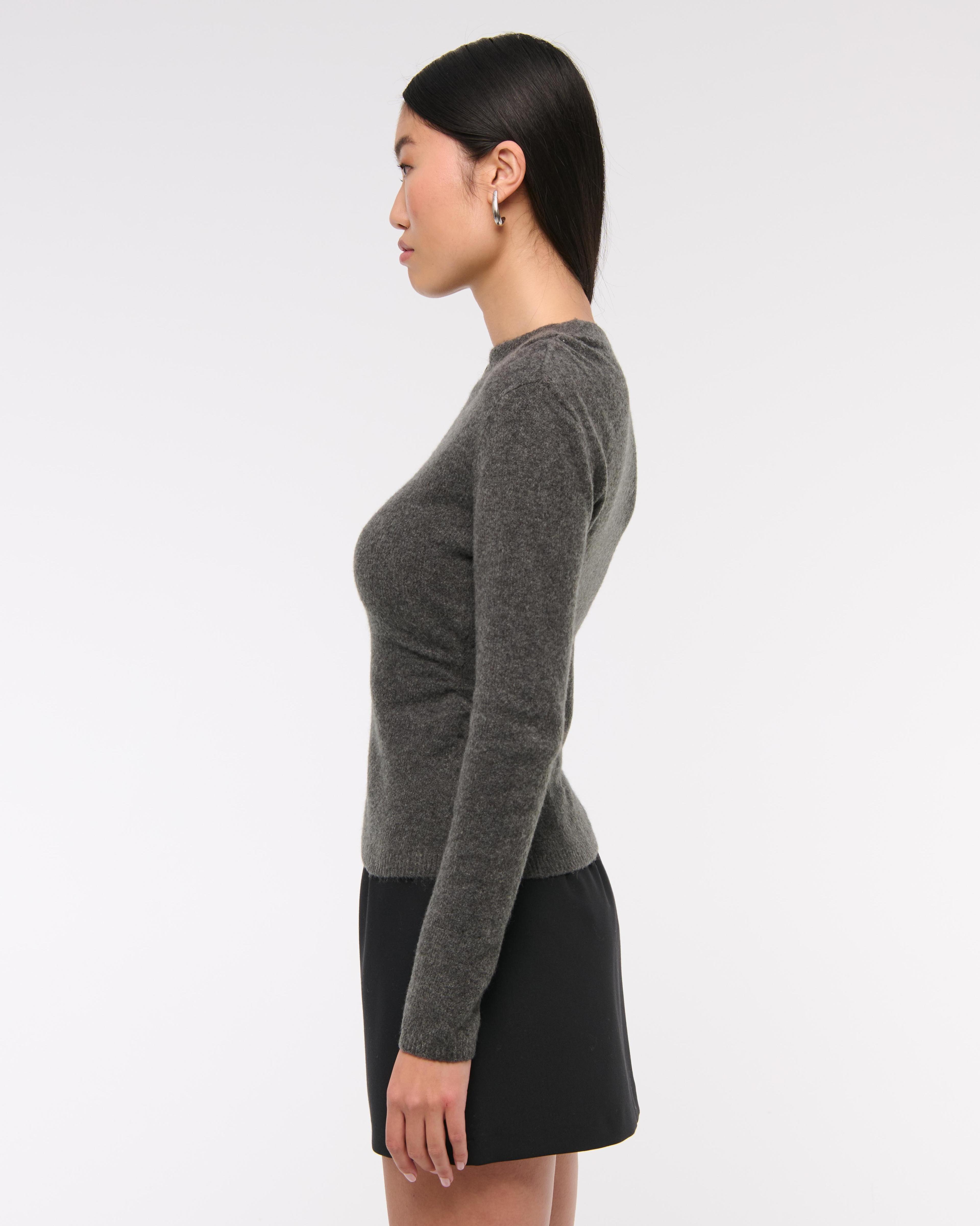 Asymmetrical Draped Sweater Product Image