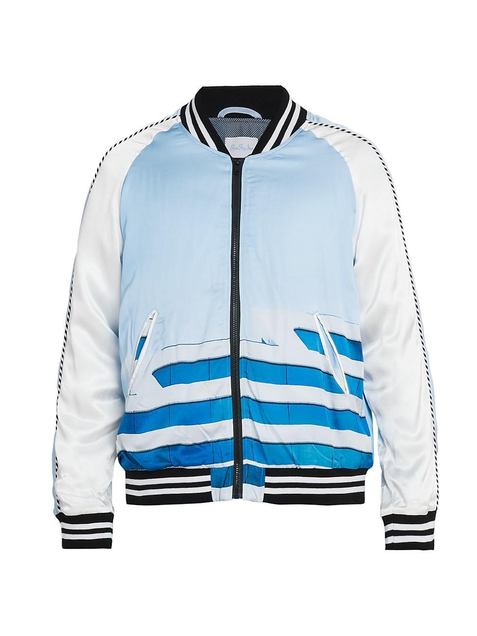 Mens Yacht Souvenir Varsity Jacket Product Image