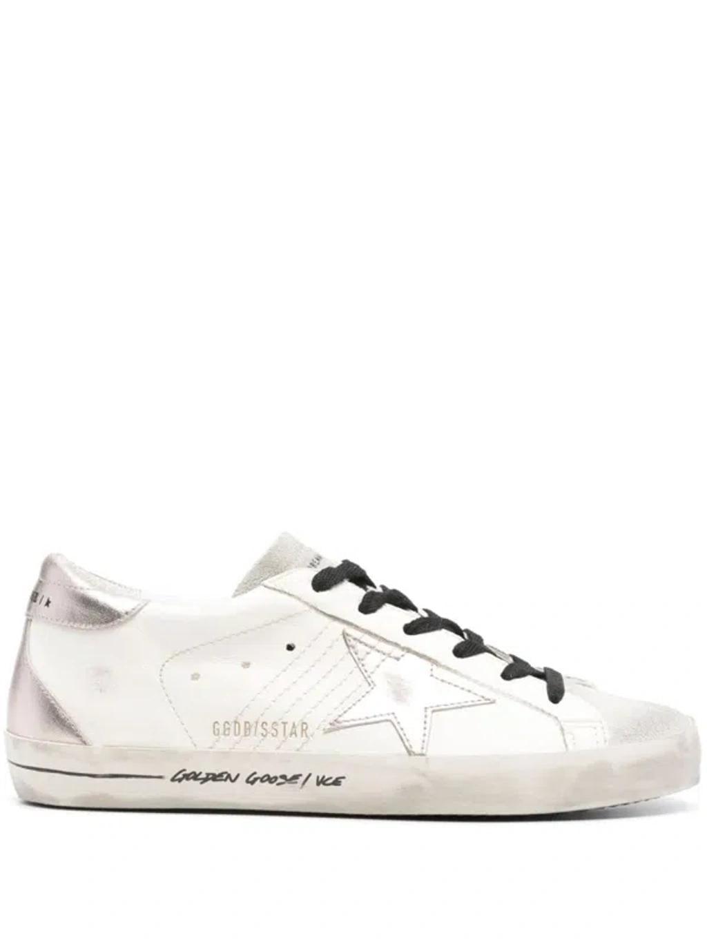 Deluxe Brand Woman Superstar Woman White Sneakers Product Image