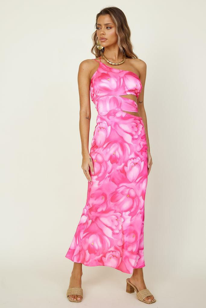 Oceans Apart Maxi Dress Pink product image