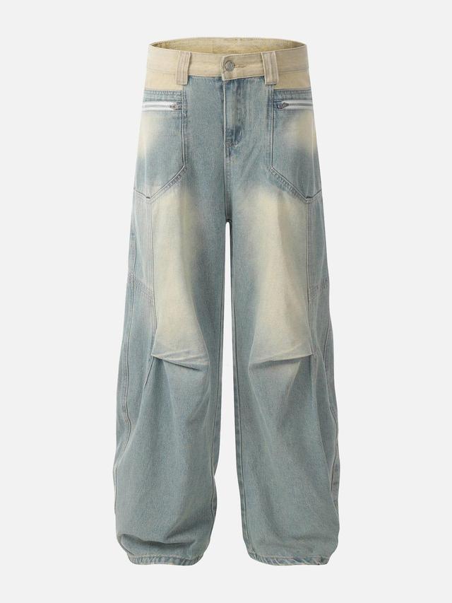 Aelfric Eden Gradient Wrinkle Loose Jeans Product Image