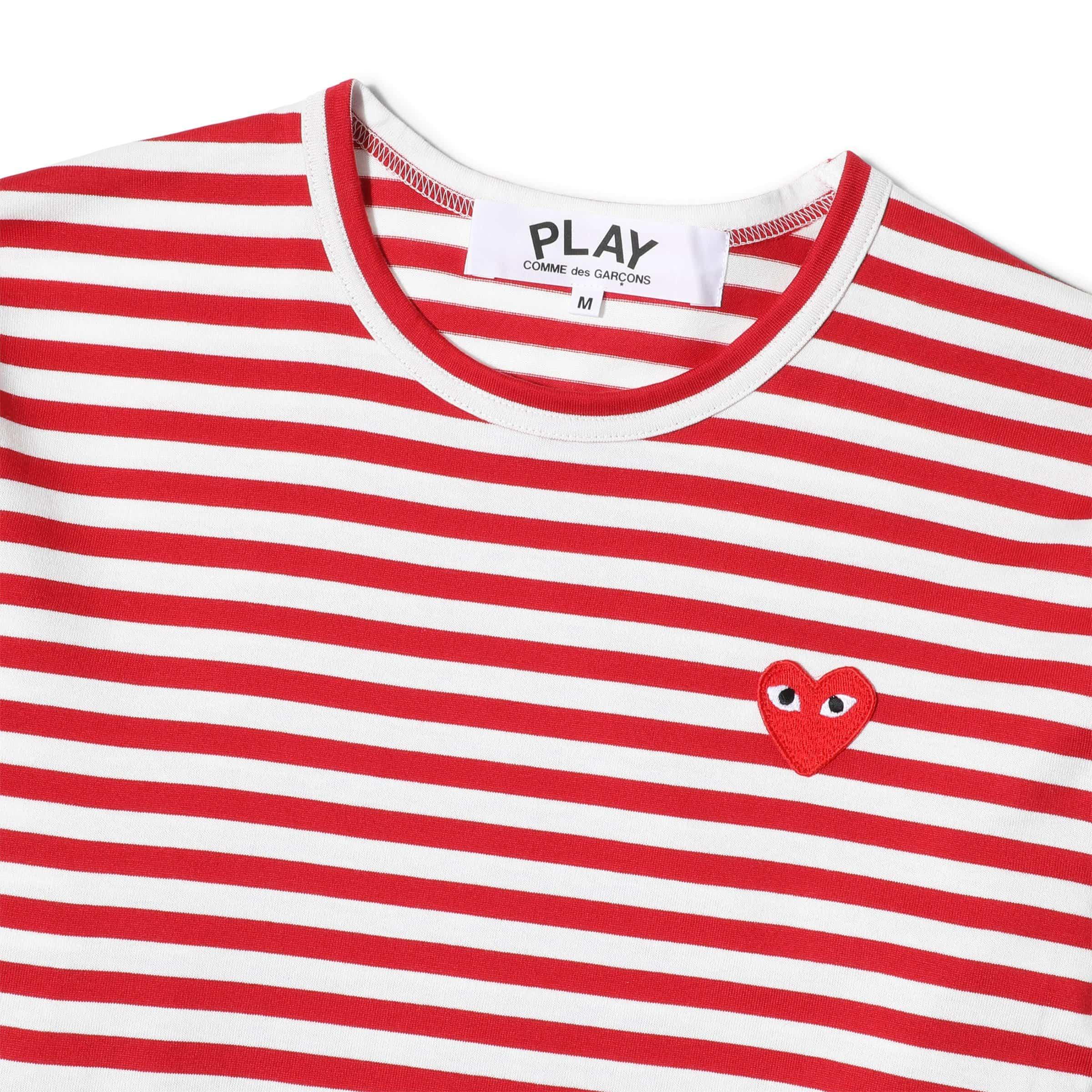 PLAY STRIPED T-SHIRT Male Product Image