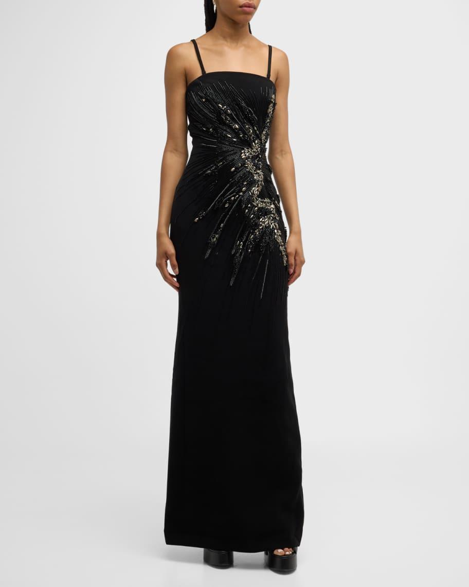 Crystal Strapless Column Gown Product Image