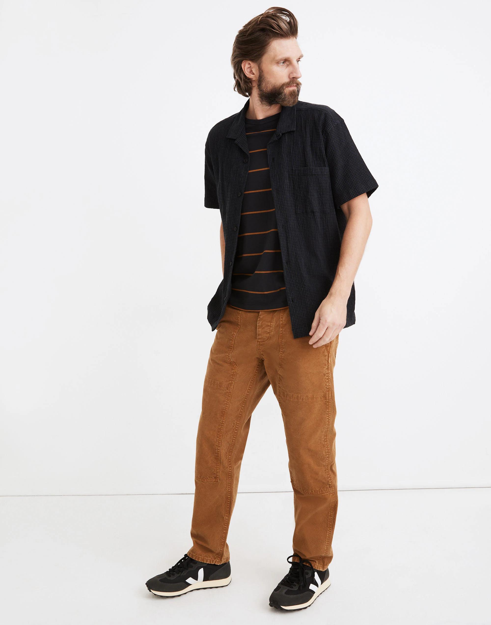 Relaxed Straight Workwear Pants Product Image