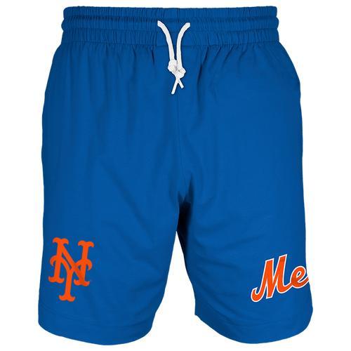 New Era Mens Mets 7 Fitted OTC Shorts - Blue/Blue Product Image