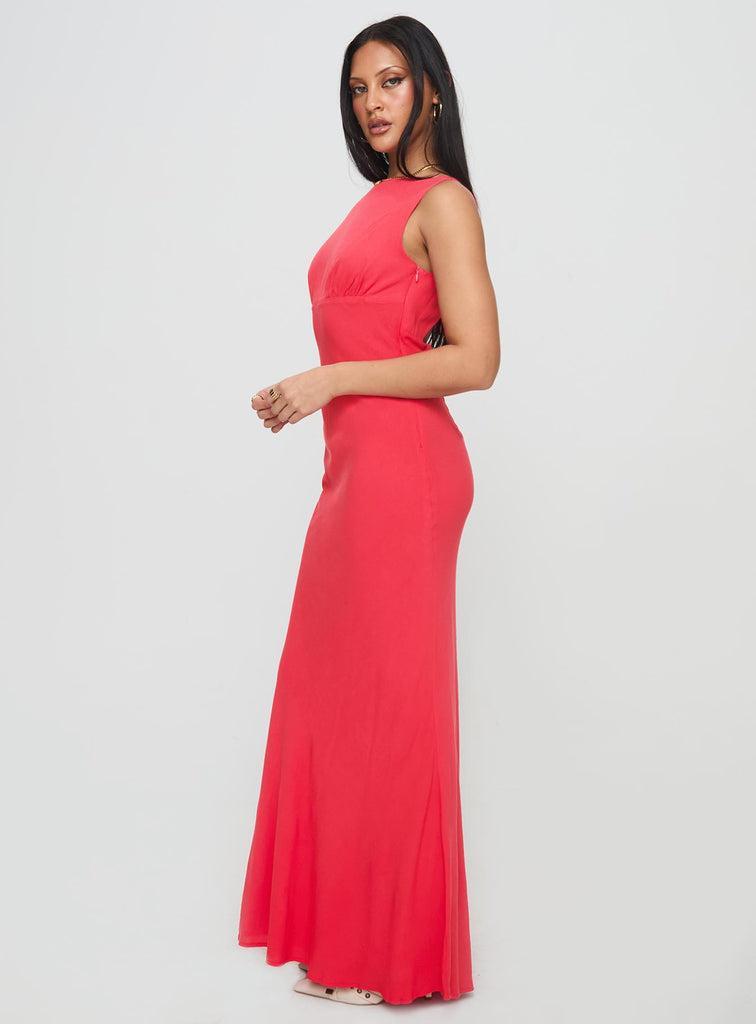 Bourne Maxi Dress Red product image