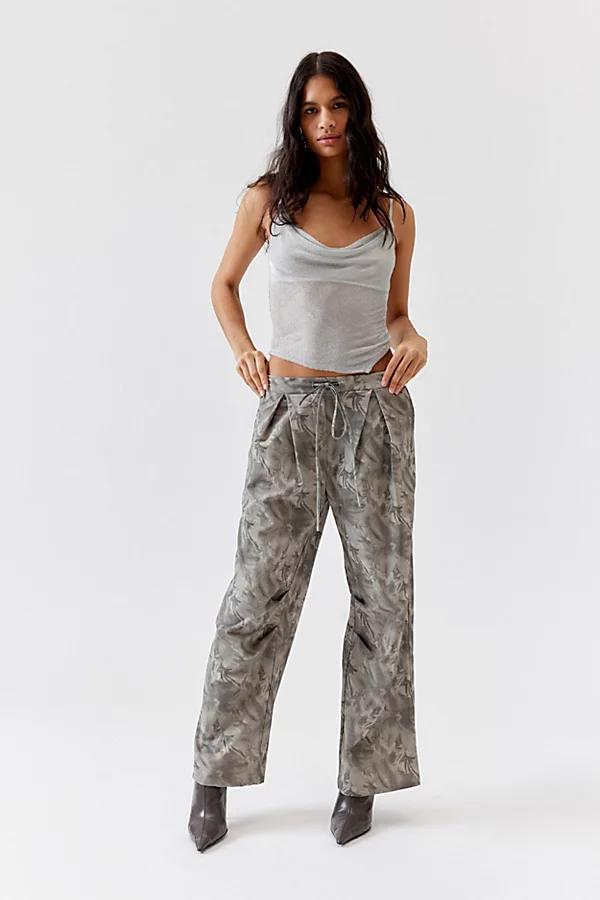 Woodrose Deli Watercolor Sporty Nylon Trouser Pant Womens at Urban Outfitters Product Image