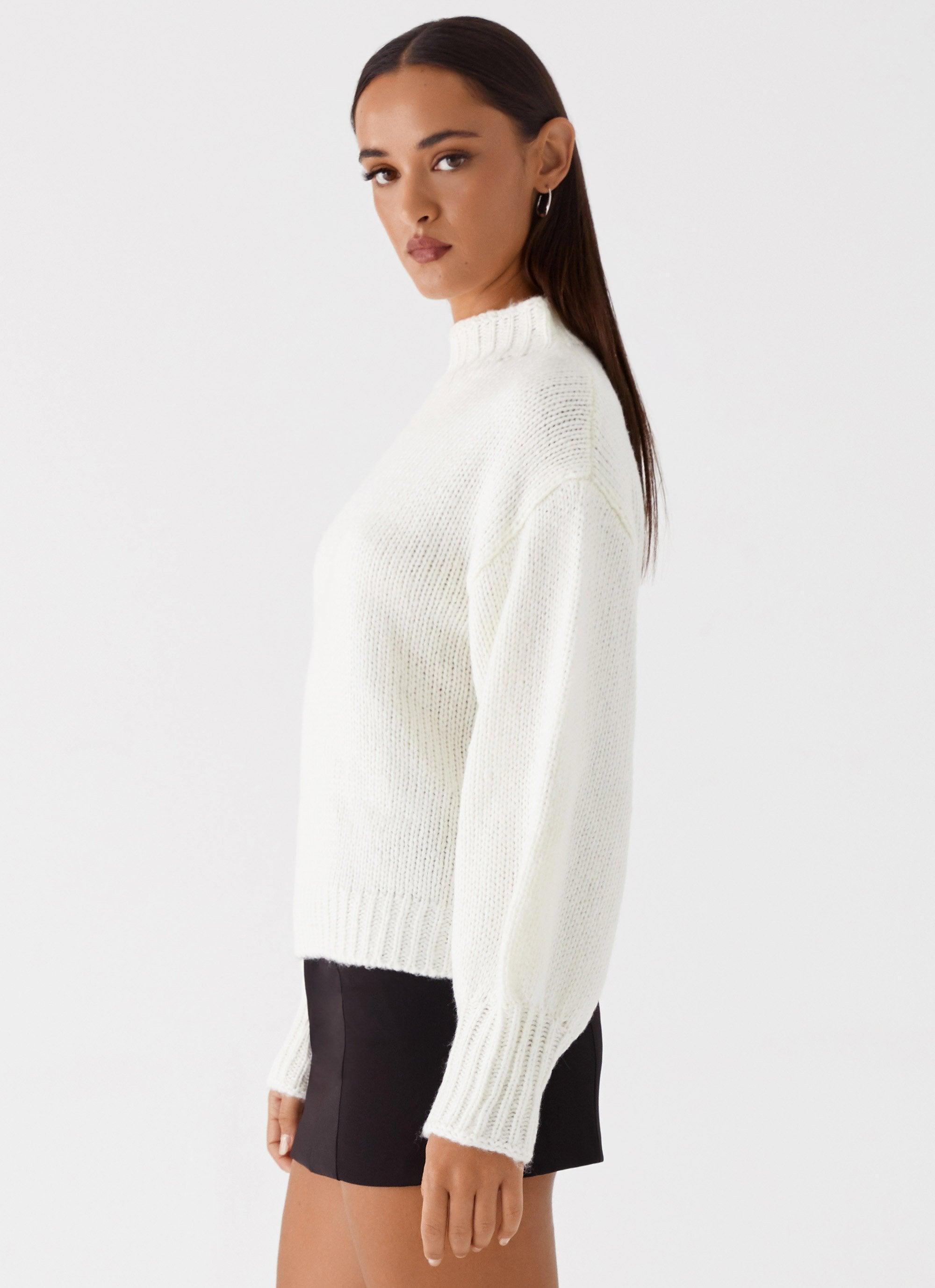 Charleston Knit Jumper - Off White Product Image