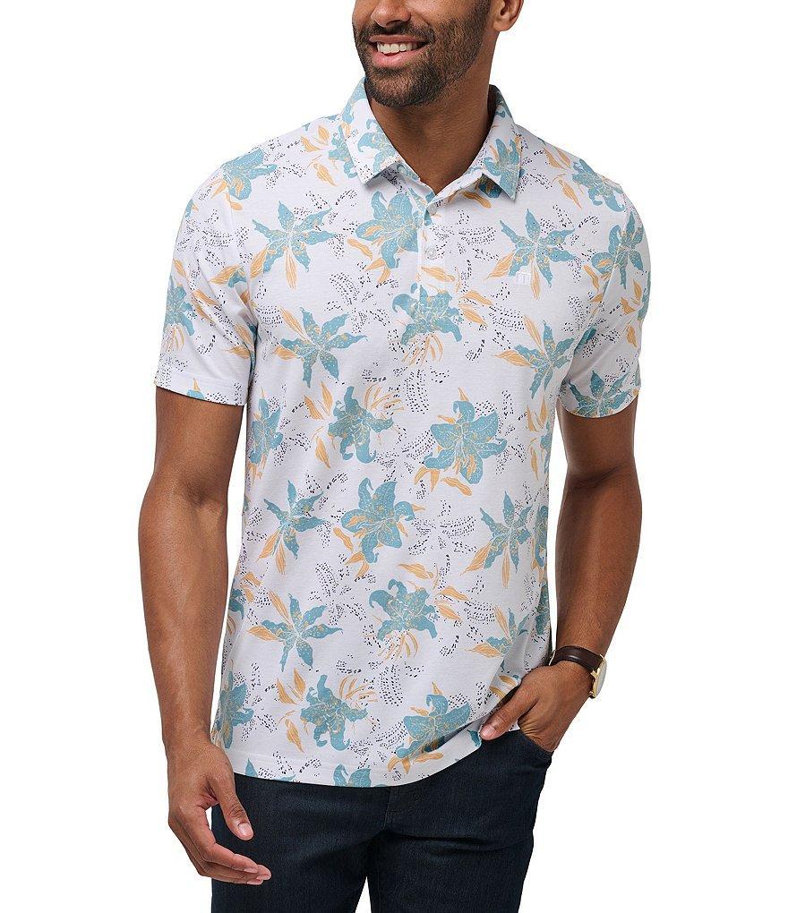 TravisMathew Paradise Peak Short Sleeve Polo Shirt Product Image