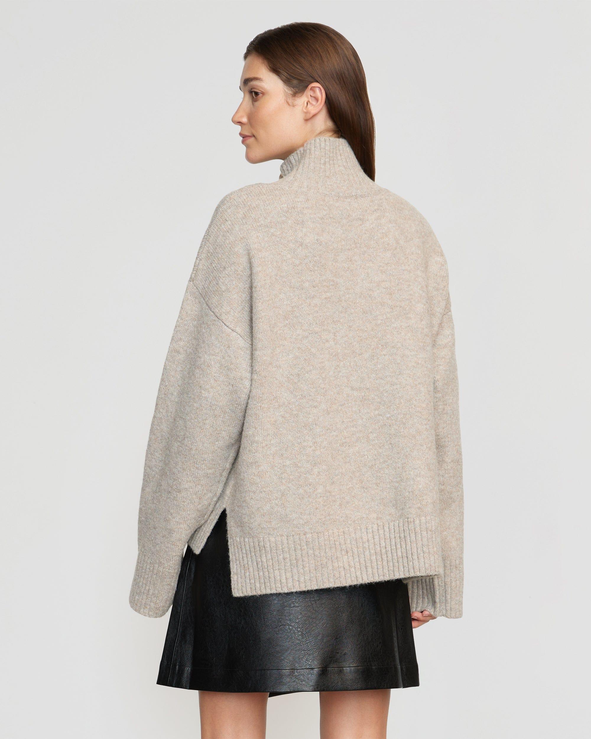 Karlie Oversized Turtleneck Sweater Product Image