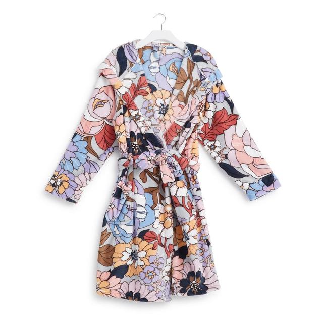 Vera Bradley Women's Outlet Fleece Robe Aloha Blooms Product Image