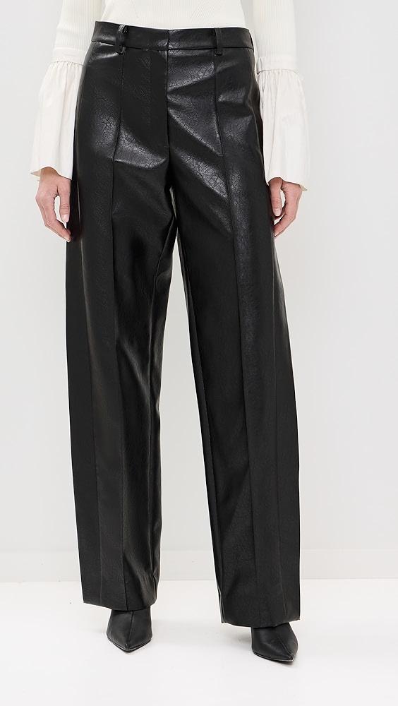 Prabal Gurung Deep Pleat Detail Pants | Shopbop Product Image