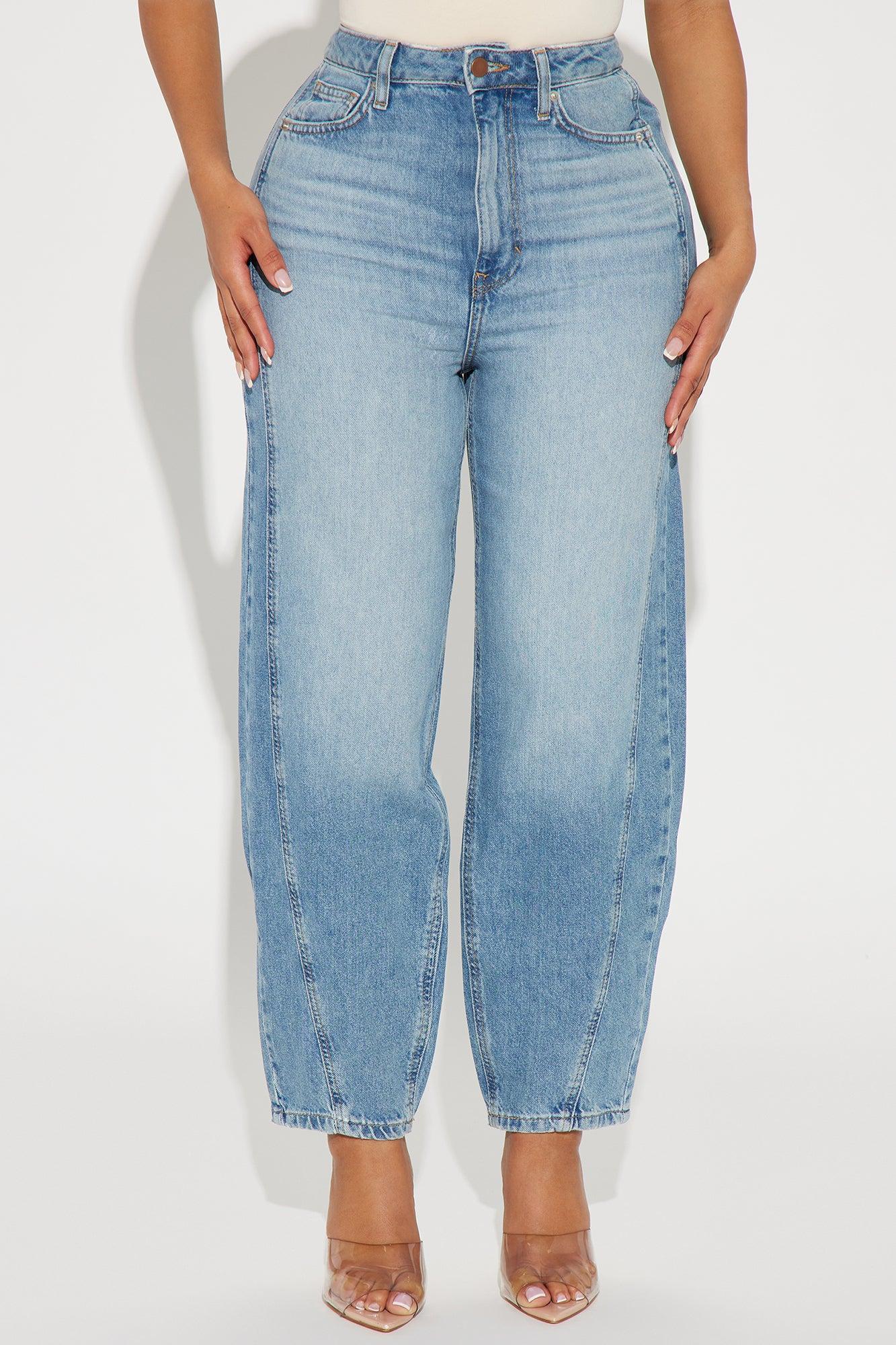 Double Life Tapered Jeans - Light Wash Product Image