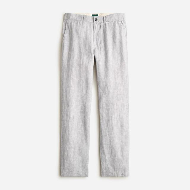 Classic-fit linen trouser Product Image