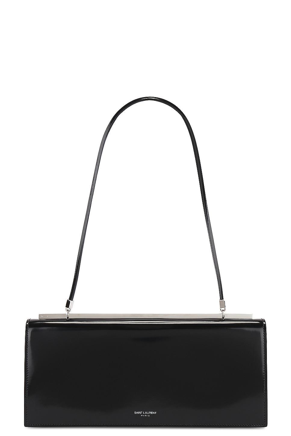 Saint Laurent Suzanne Baguette Bag in Black Product Image