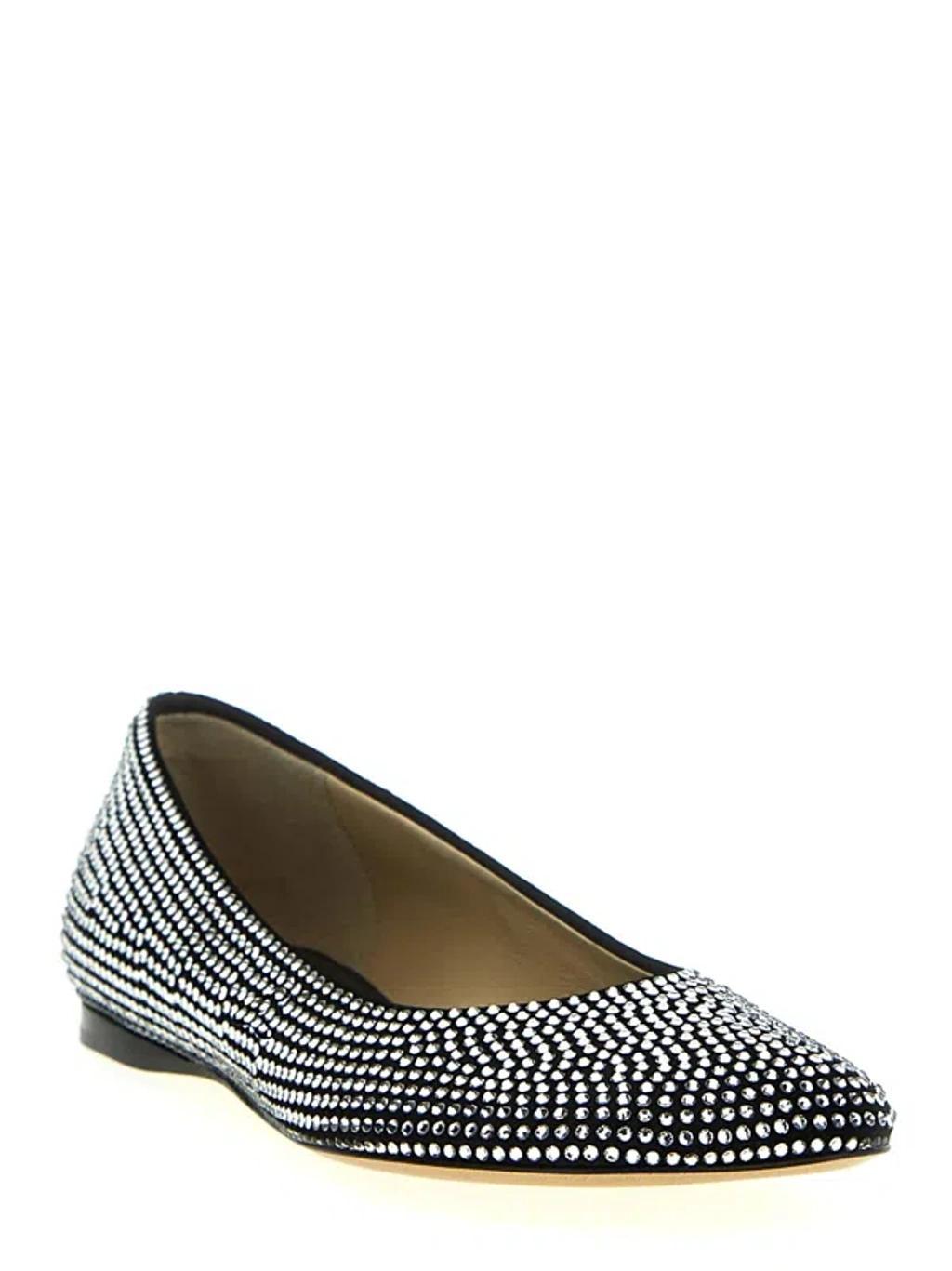 Toy Strass Ballerina Flat In Black Product Image