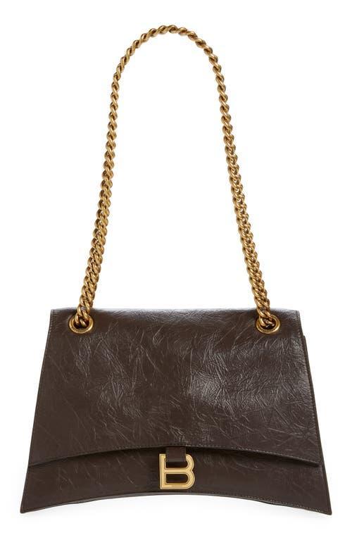 Balenciaga Crush Leather Shoulder Bag Product Image