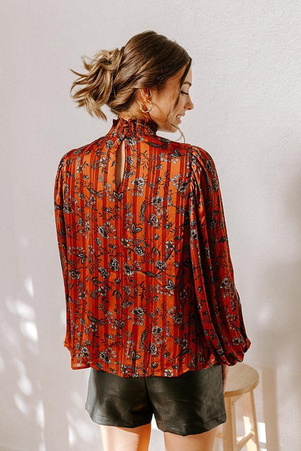 Fan Of Floral Shift Top Product Image