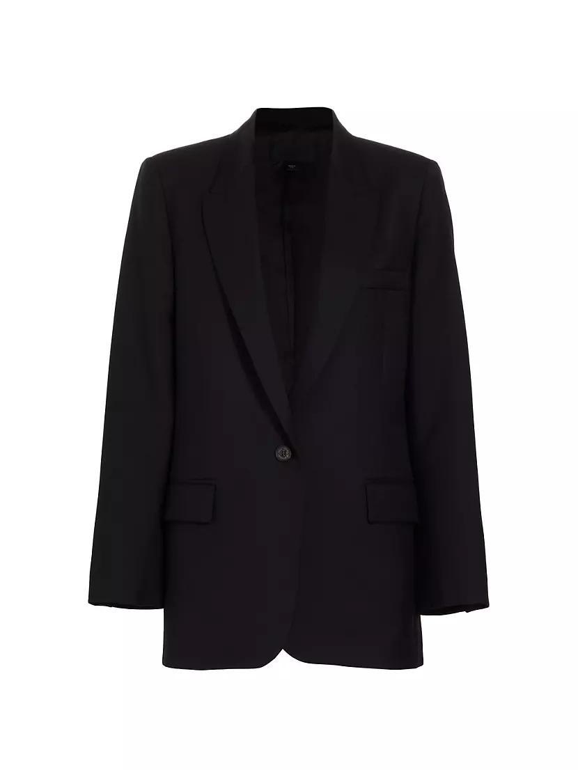 Diane Single-Breasted Wool Blazer product image