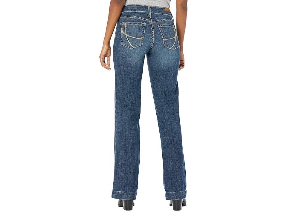 Ariat Trouser Perfect Rise Maggie Wide Leg Jeans (Pasadena) Women's Jeans Product Image