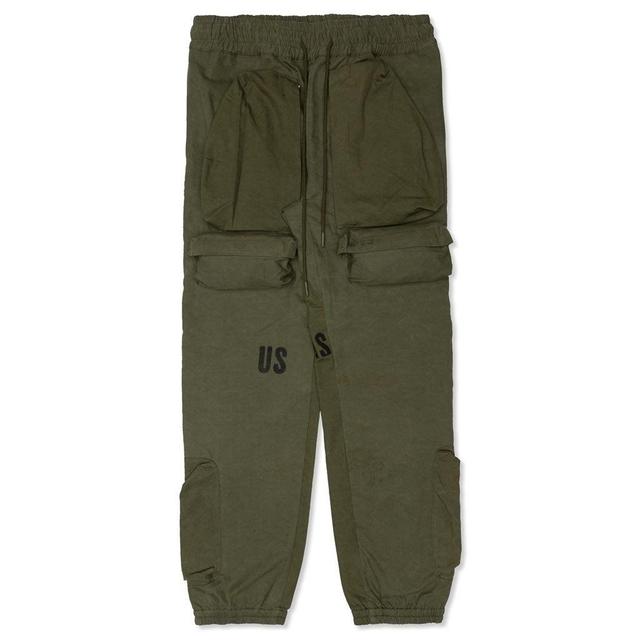 Parachute Cargo Pants - Green Male Product Image