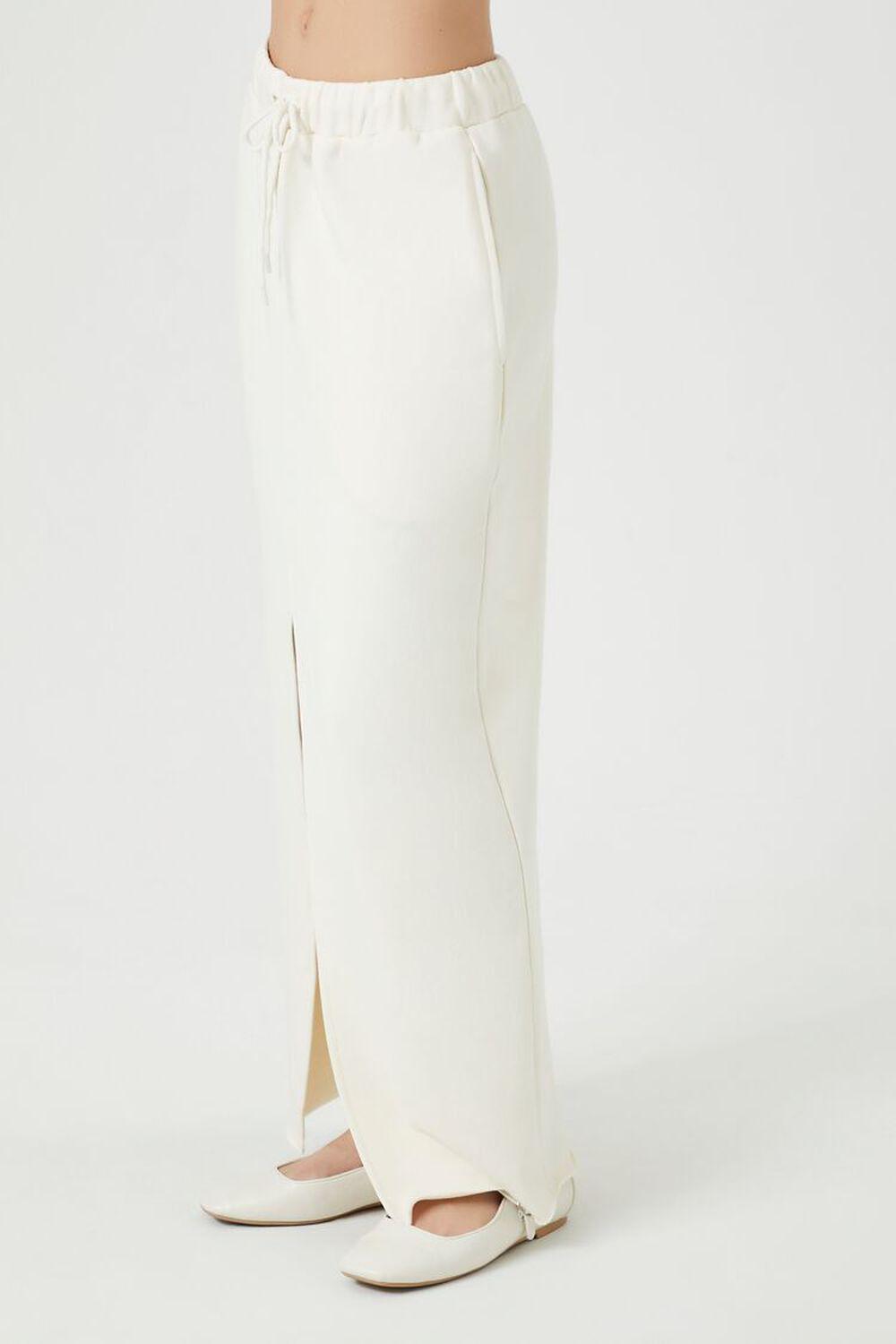 French Terry Split-Hem Maxi Skirt | Forever 21 Product Image