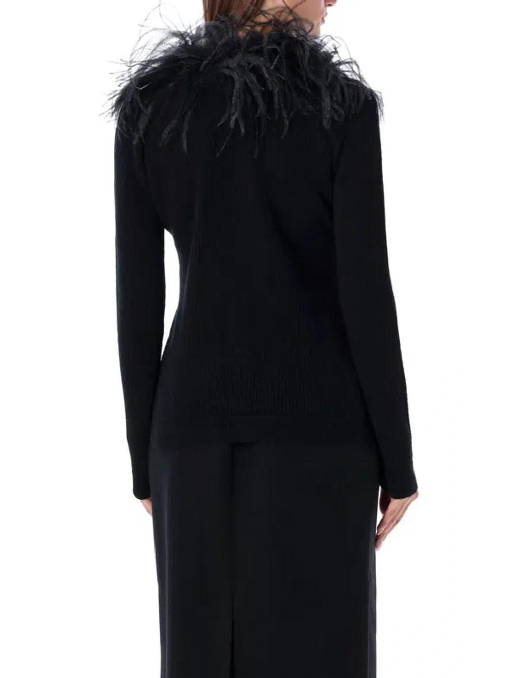 ALESSANDRA RICH Knitwear In Black Product Image