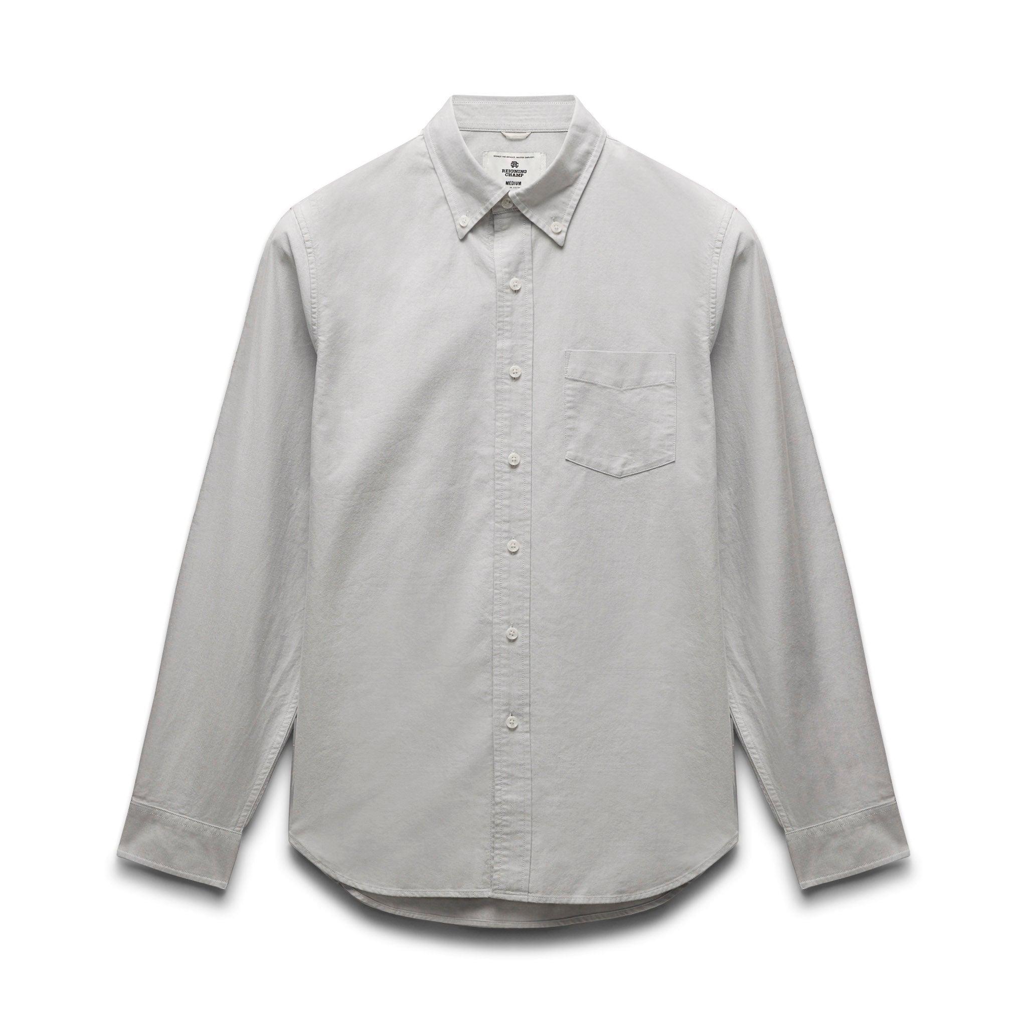 Cotton Oxford Windsor Shirt Male Product Image