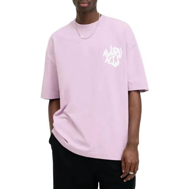 Orlando Logo Graphic T-shirt In Pastel Purple Product Image