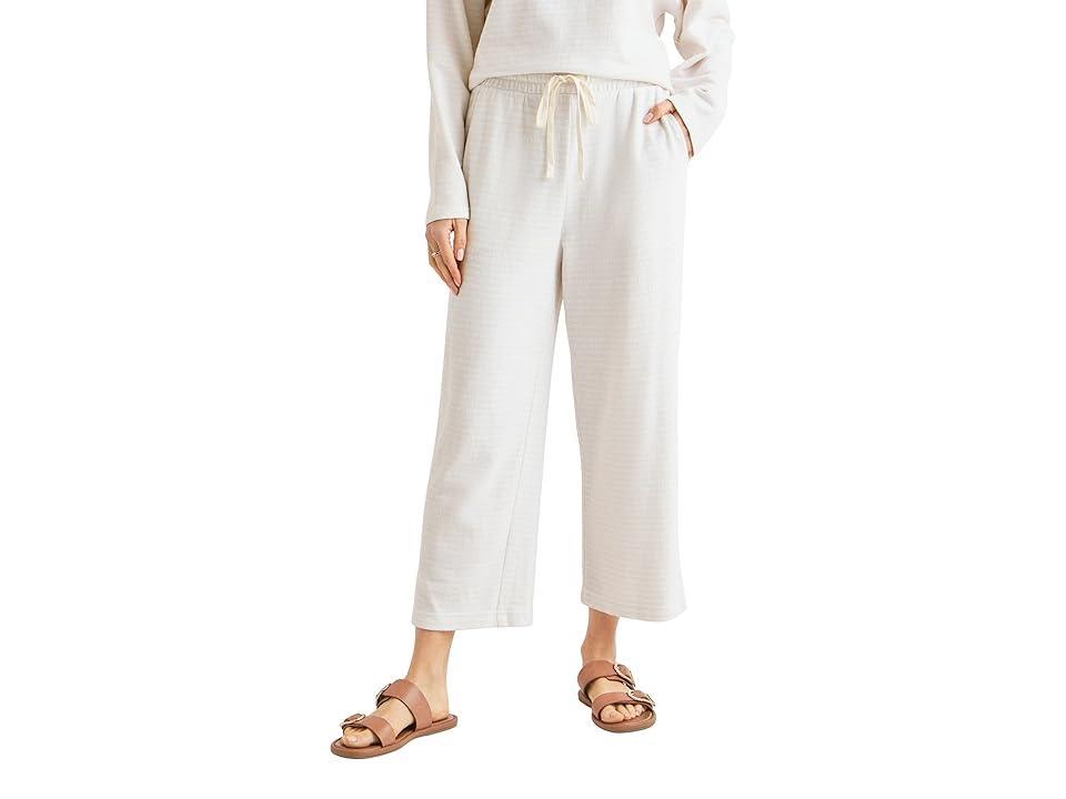 Splendid Bisous Crop Pant (White Sand/White) Women's Dress Pants Product Image