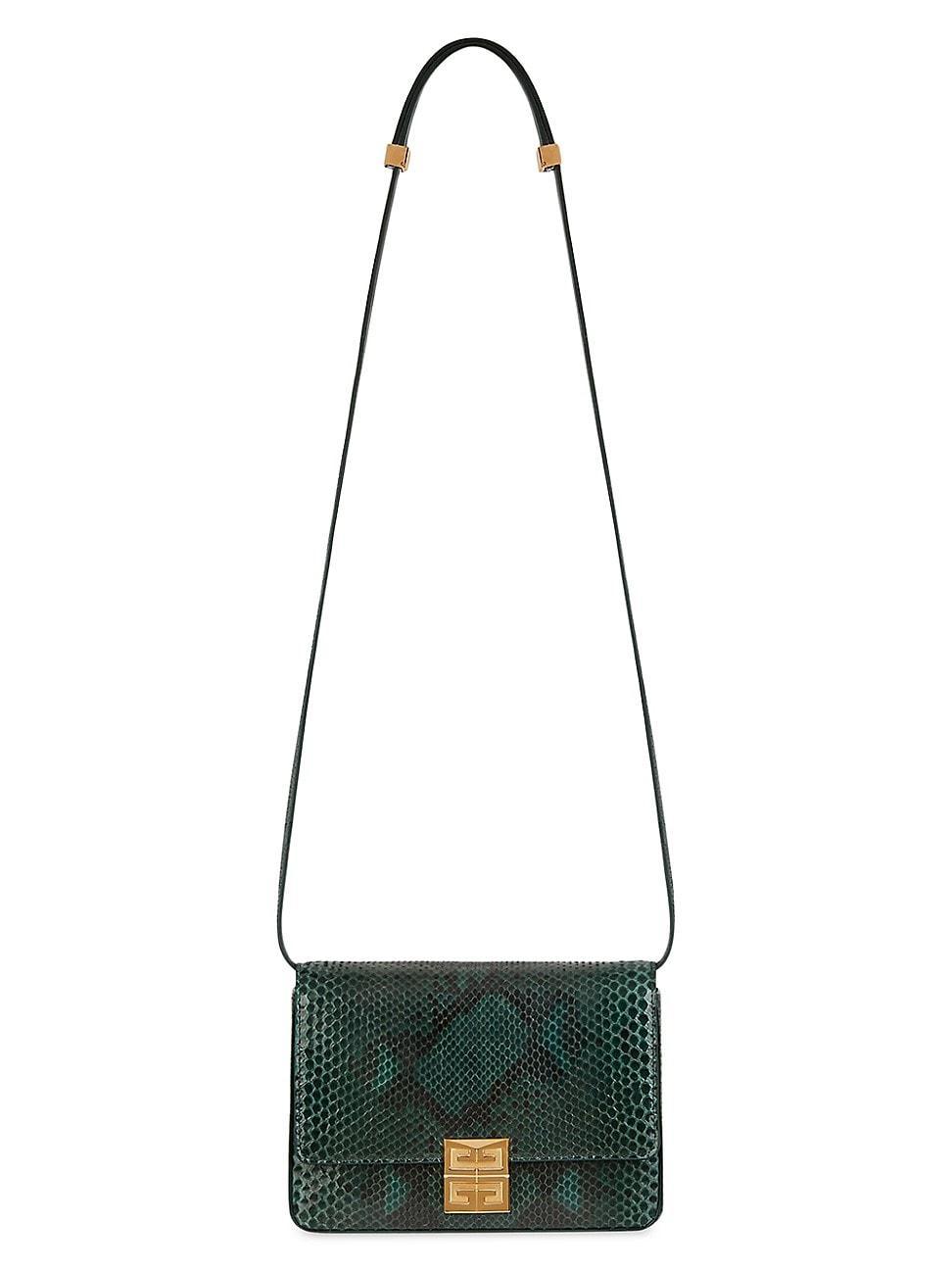 Womens Medium 4G Crossbody Bag in Python Product Image