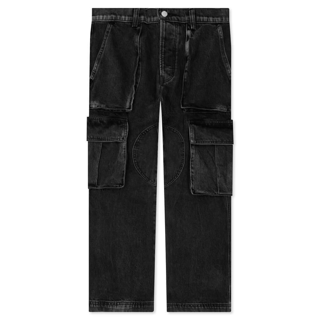 Denim Logo Cargos - Charcoal Wash Male Product Image