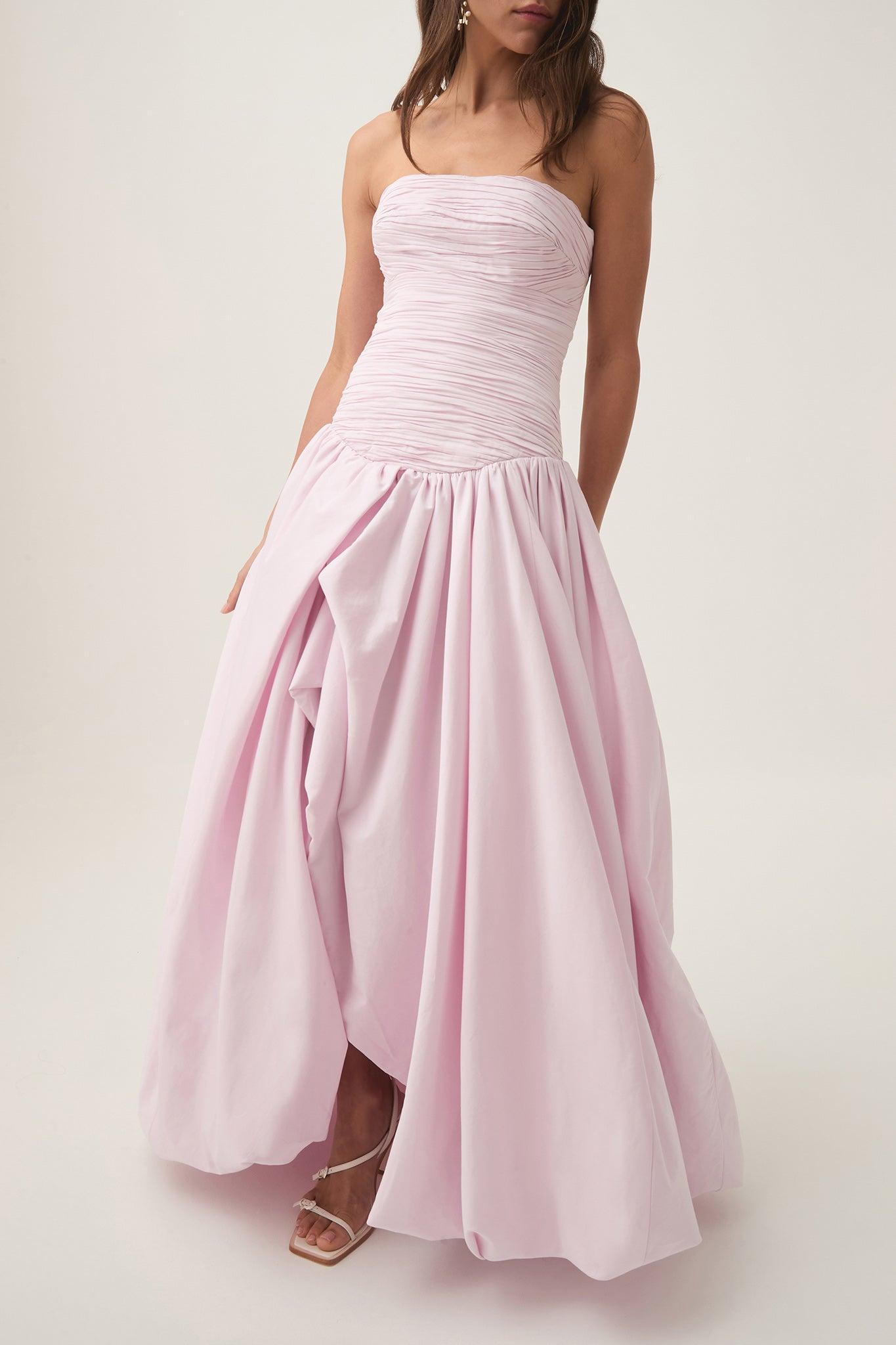 Violette Bubble Hem Maxi Dress Product Image