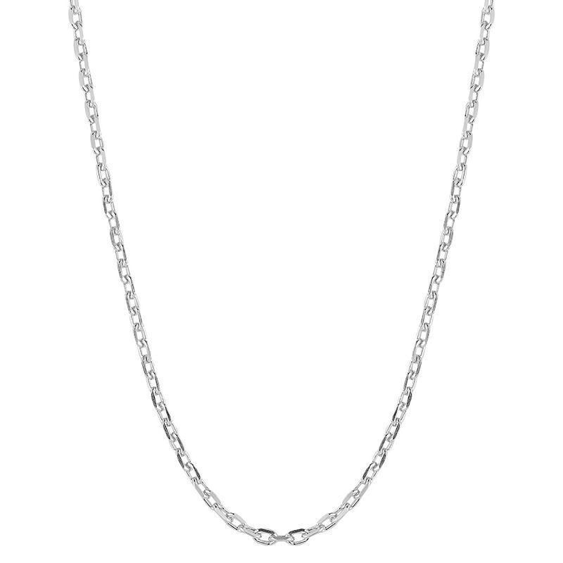 Sunkissed Sterling Link Chain Necklace, Womens Silver Product Image