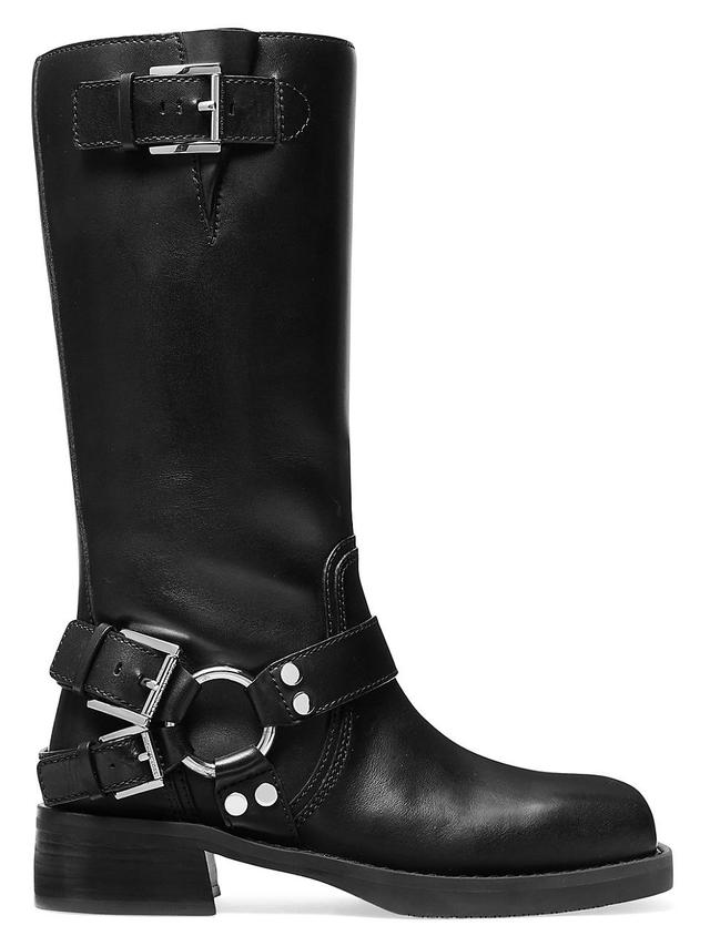 Womens Crosby Moto 40MM Leather Boots Product Image