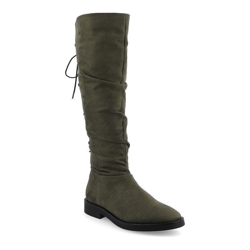 Journee Collection Tru Comfort Foam Womens Mirinda Knee-High Boot Green Product Image