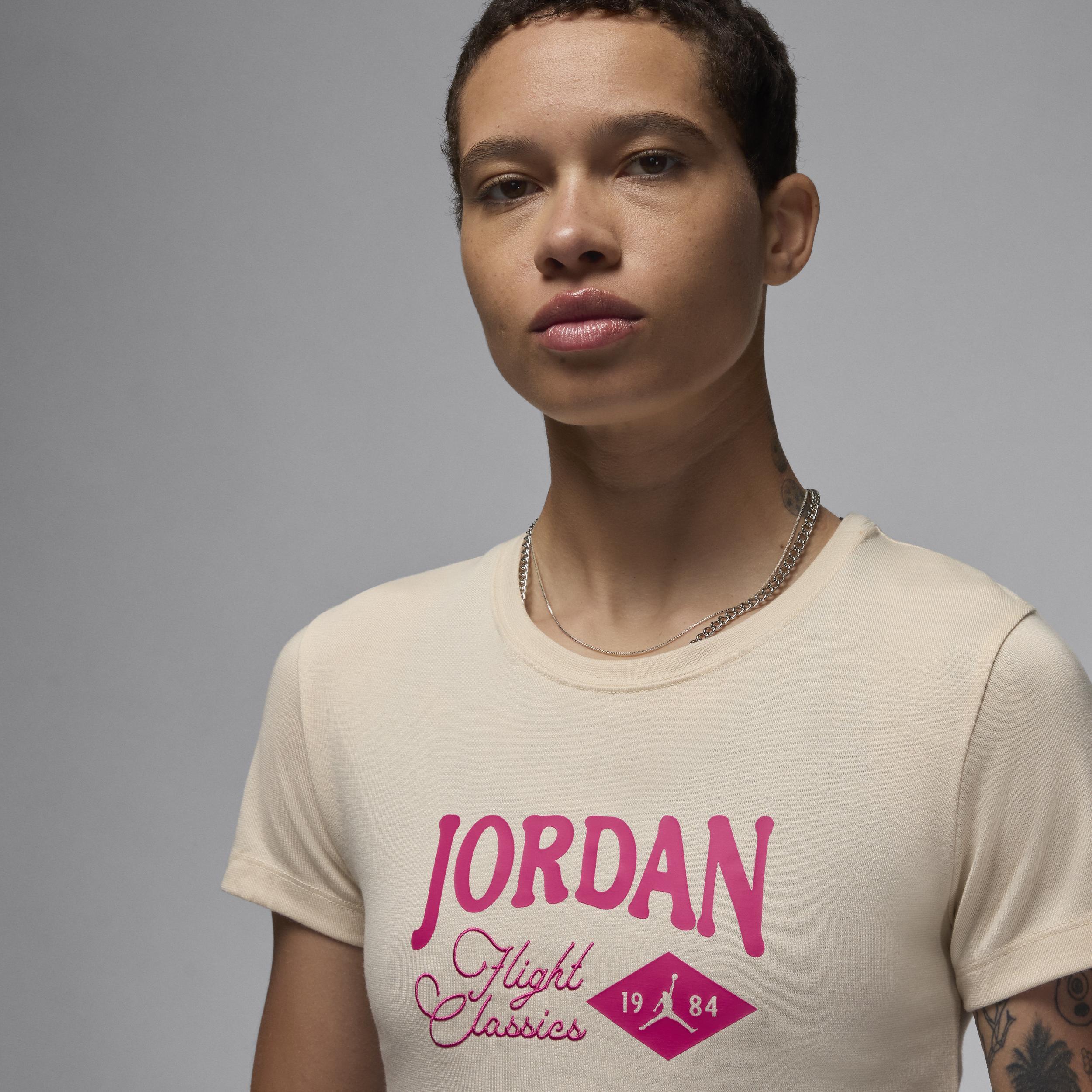 Women's Jordan Graphic Slim T-Shirt Product Image