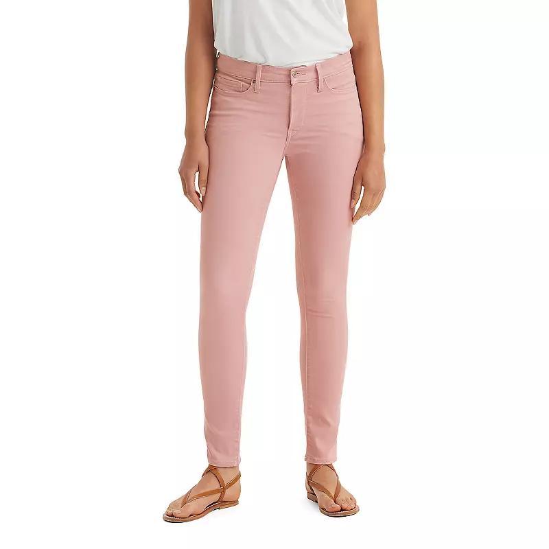 Womens Levis 311 Shaping Skinny Jeans Pale Pink Product Image