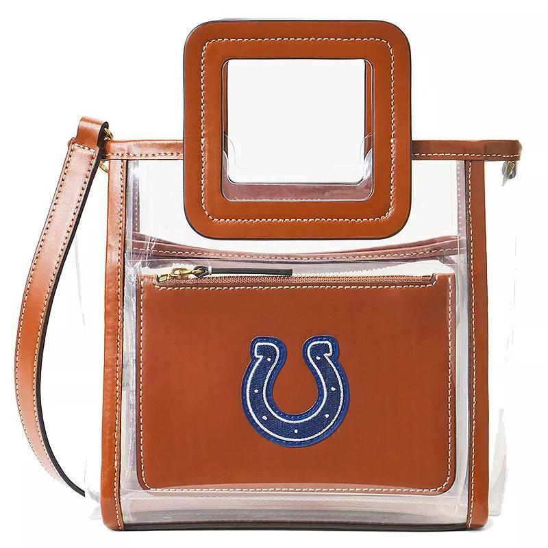 Staud Womens Indianapolis Colts Clear Mini Shirley Bag Product Image