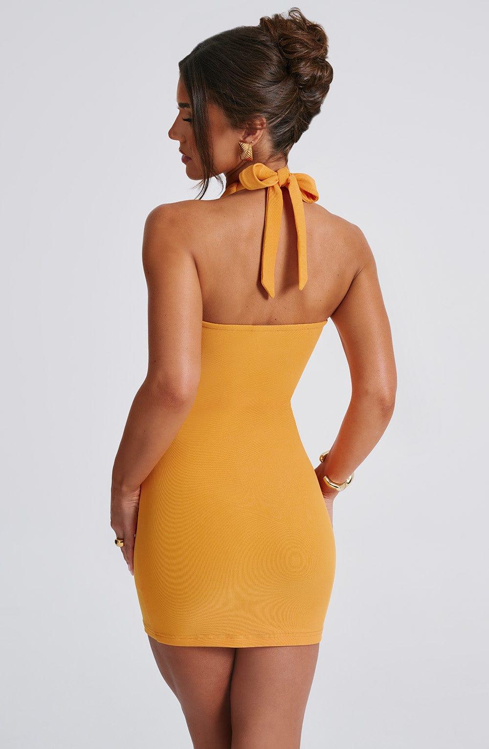 Fallon Mini Dress - Tangerine Product Image