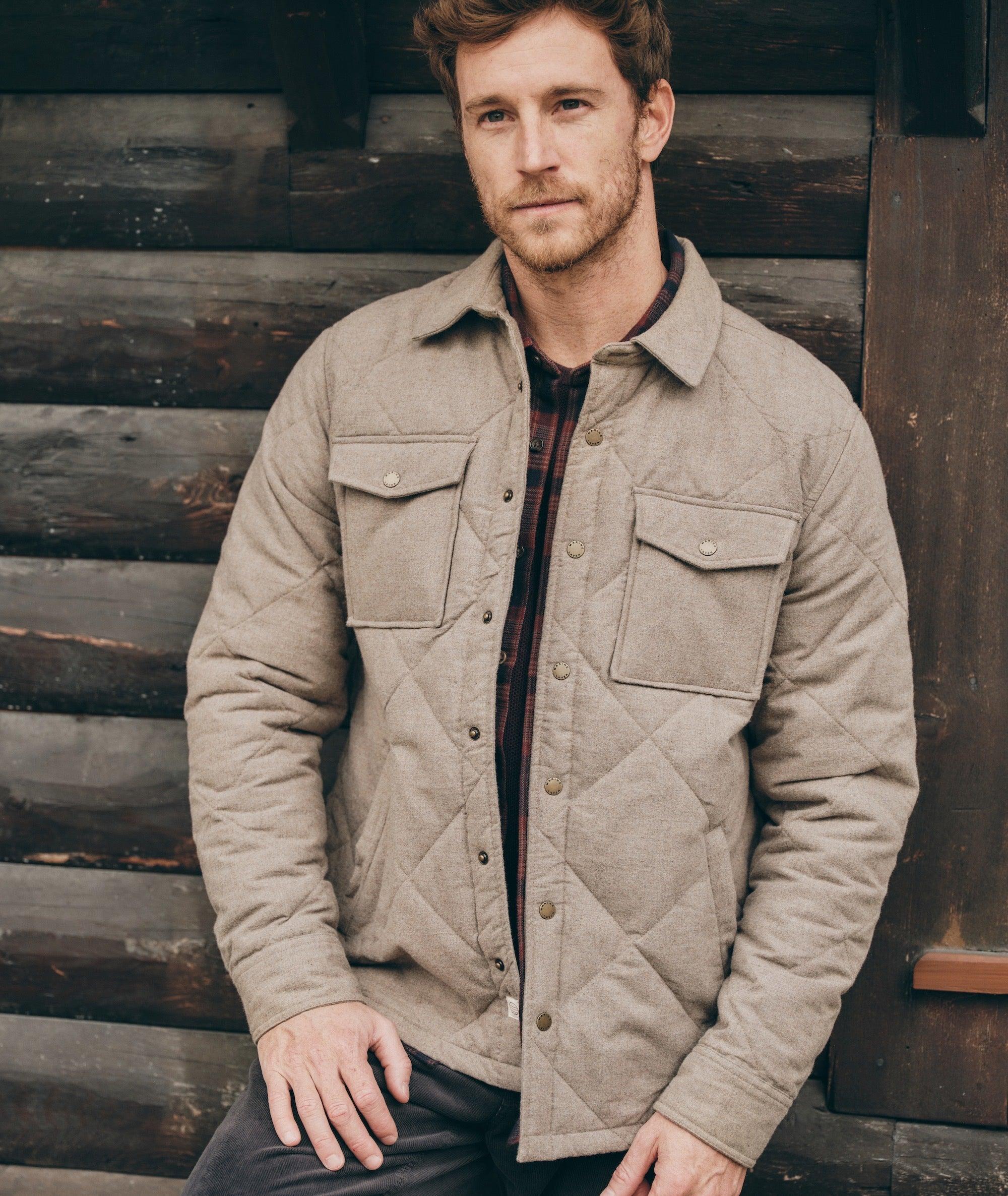 Olin Quilted Overshirt Product Image