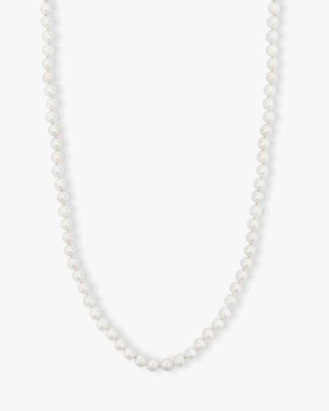 Perfect Pearl Necklace 30" - Gold Product Image