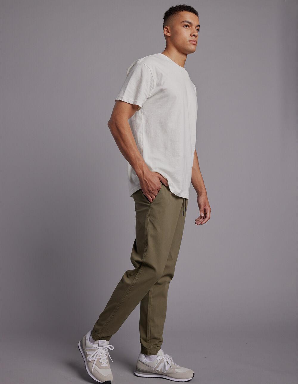 RSQ Mens Twill Jogger Pants Product Image