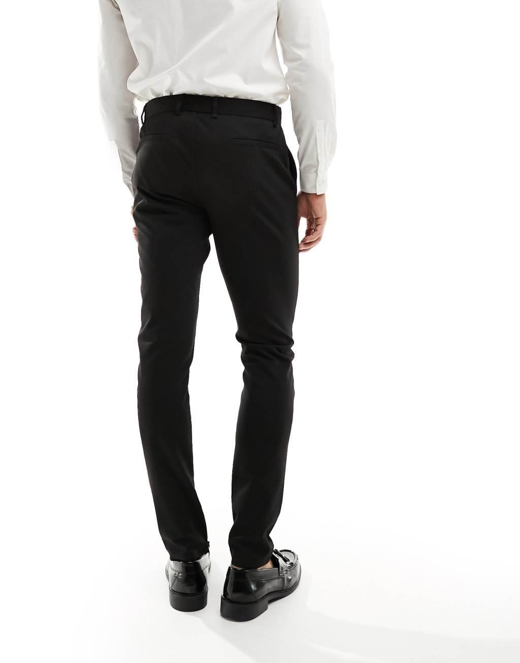 Jack & Jones Premium slim fit jersey suit pants Product Image